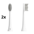TESLA Smart - SET 2x Nadomestna glava za sonično zobno ščetko TS200 bela