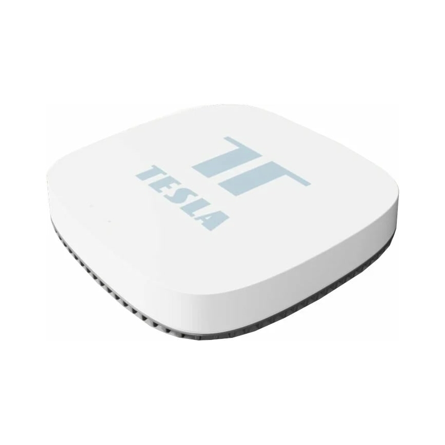 TESLA Smart - SET 3x Pametna brezžična termostatska glava + pametni gateway Hub Zigbee Wi-Fi