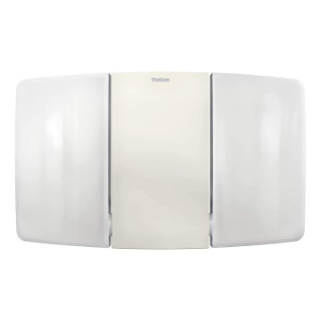 theben - LED stenski reflektor 2xLED/10W/230V bela IP55