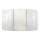 theben - LED stenski reflektor 2xLED/10W/230V bela IP55