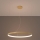 Thoro TH.174 - LED Lestenec na vrvici RIO LED/50W/230V CRI 90 3000K pr. 78 cm zlata