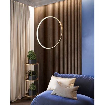 Thoro TH.175 - LED Lestenec na vrvici RIO LED/50W/230V CRI 90 3000K pr. 78 cm zlata