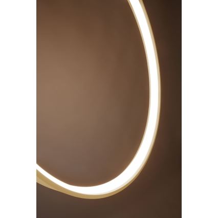 Thoro TH.175 - LED Lestenec na vrvici RIO LED/50W/230V CRI 90 3000K pr. 78 cm zlata