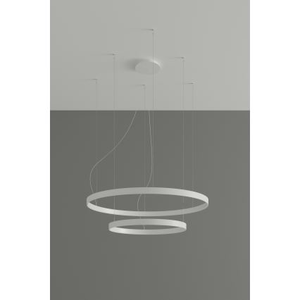 Thoro TH.178 - LED Lestenec na vrvici RIO LED/80W/230V CRI 95 4000K bela