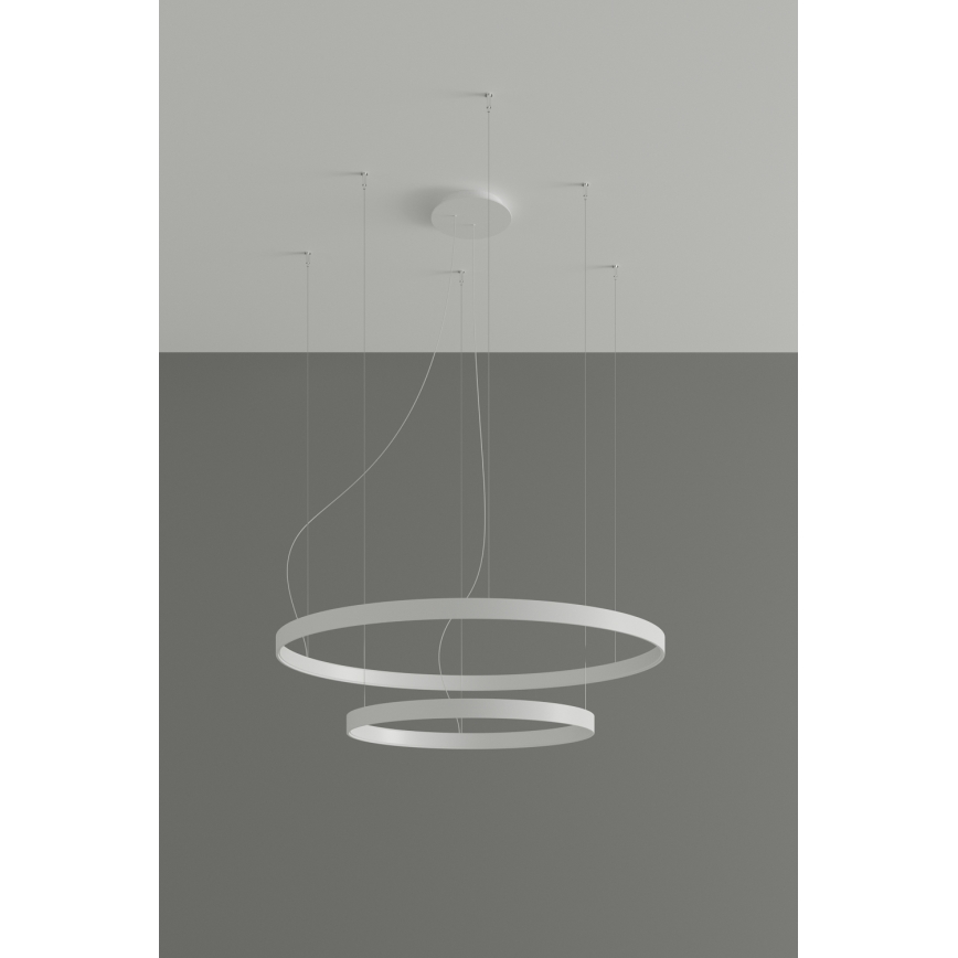 Thoro TH.178 - LED Lestenec na vrvici RIO LED/80W/230V CRI 95 4000K bela