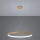 Thoro TH.181 - LED  Lestenec na vrvici RIO LED /50W/230V CRI 95 4000K pr. 78 cm zlata