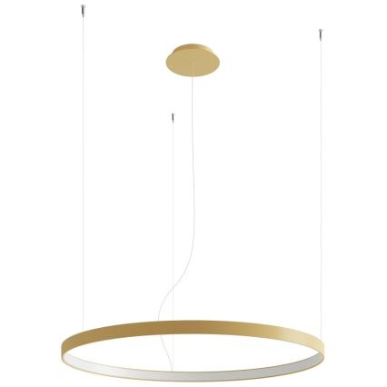 Thoro TH.181 - LED  Lestenec na vrvici RIO LED /50W/230V CRI 95 4000K pr. 78 cm zlata