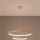 Thoro TH.214 - LED Lestenec na vrvici RIO LED/80W/230V CRI 90 3000K zlata