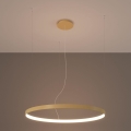 Thoro TH.216 - LED Lestenec na vrvici RIO LED/30W/230V CRI 90 3000K pr. 55 cm zlata