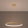 Thoro TH.216 - LED Lestenec na vrvici RIO LED/30W/230V CRI 90 3000K pr. 55 cm zlata