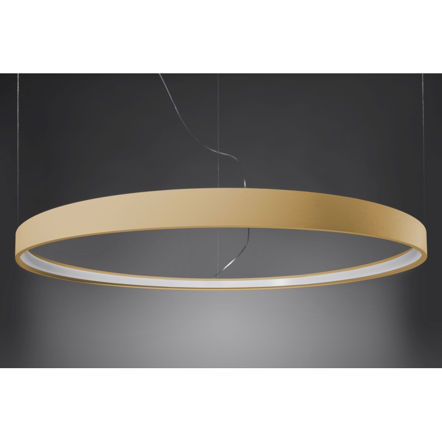 Thoro TH.217 - LED Lestenec na vrvici RIO LED/30W/230V CRI 95 4000K pr. 55 cm zlata