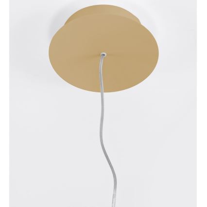 Thoro TH.217 - LED Lestenec na vrvici RIO LED/30W/230V CRI 95 4000K pr. 55 cm zlata