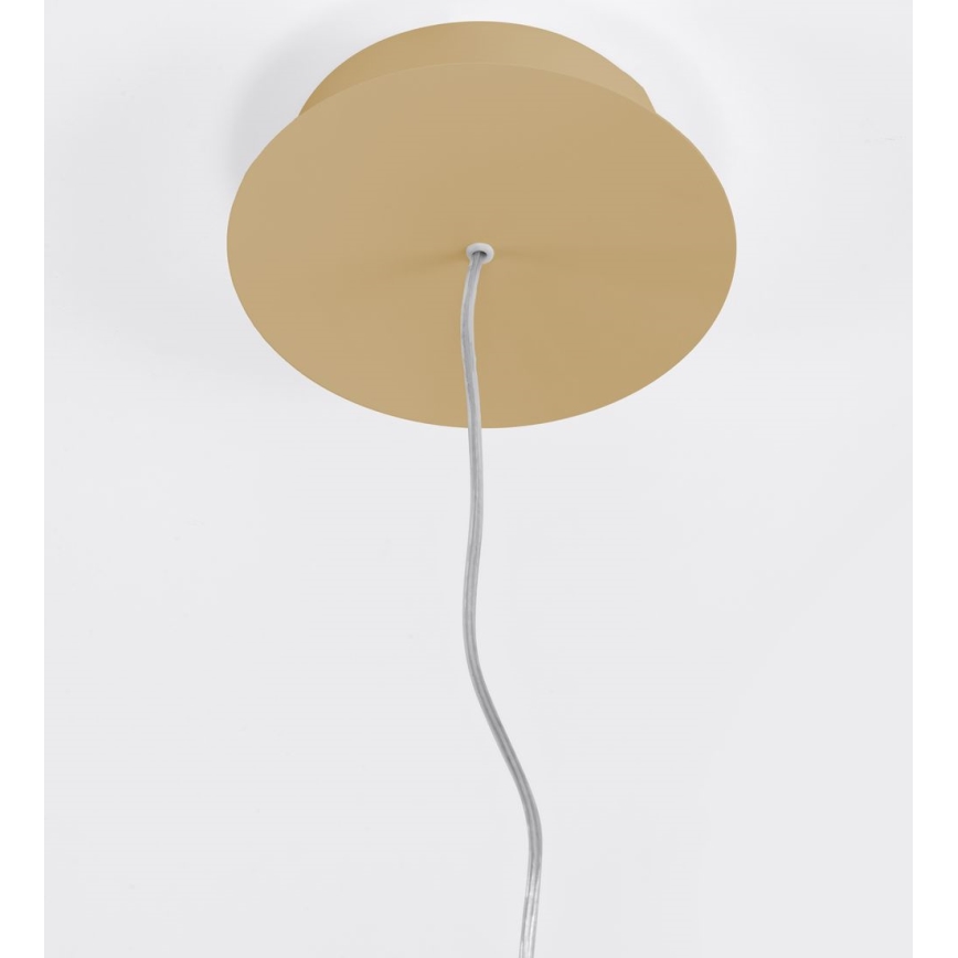 Thoro TH.217 - LED Lestenec na vrvici RIO LED/30W/230V CRI 95 4000K pr. 55 cm zlata