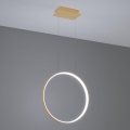 Thoro TH.221 - LED Lestenec na vrvici RIO LED/30W/230V CRI 95 4000K pr. 55 cm zlata