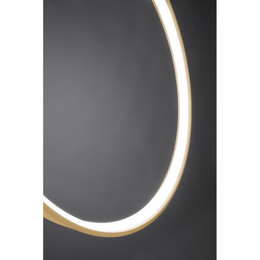 Thoro TH.221 - LED Lestenec na vrvici RIO LED/30W/230V CRI 95 4000K pr. 55 cm zlata