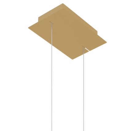 Thoro TH.221 - LED Lestenec na vrvici RIO LED/30W/230V CRI 95 4000K pr. 55 cm zlata