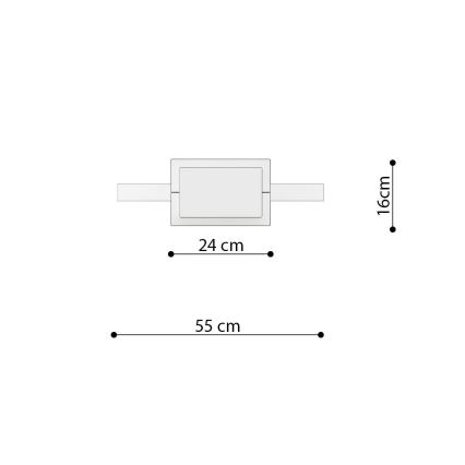 Thoro TH.221 - LED Lestenec na vrvici RIO LED/30W/230V CRI 95 4000K pr. 55 cm zlata
