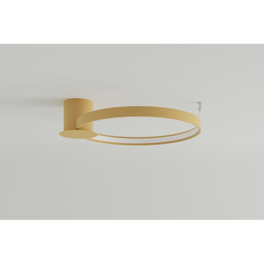 Thoro TH.222 - LED Stropna svetilka RIO LED/30W/230V CRI 90 3000K pr. 55 cm zlata