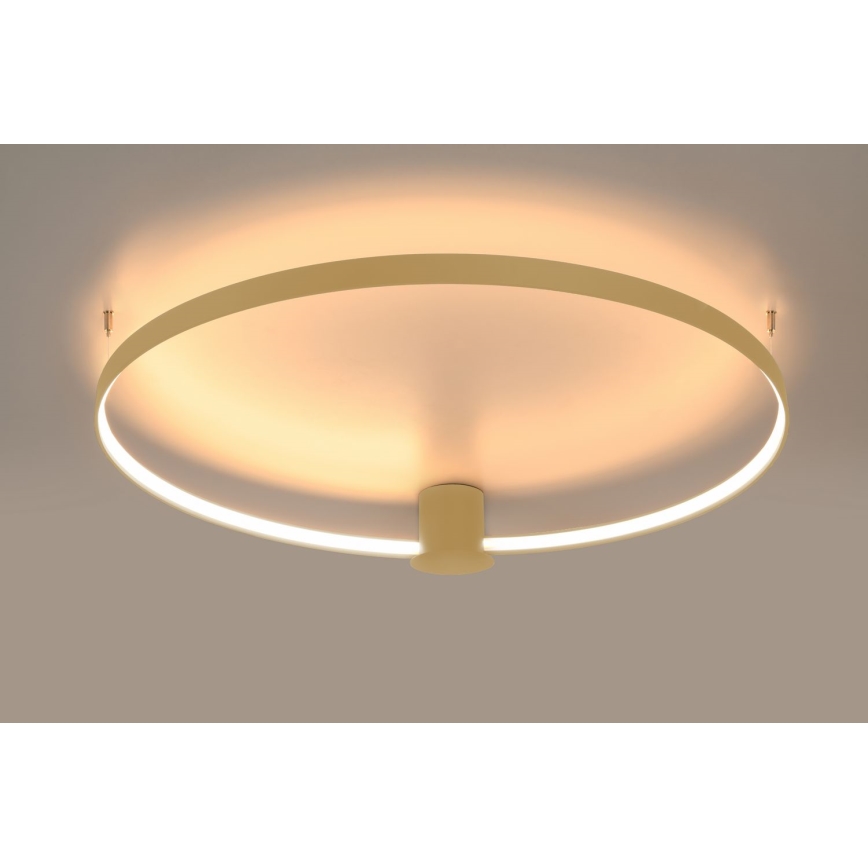 Thoro TH.222 - LED Stropna svetilka RIO LED/30W/230V CRI 90 3000K pr. 55 cm zlata