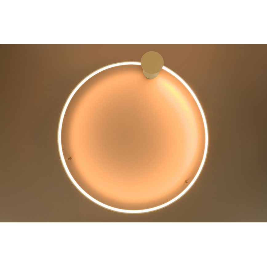 Thoro TH.222 - LED Stropna svetilka RIO LED/30W/230V CRI 90 3000K pr. 55 cm zlata