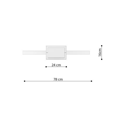 Thoro TH.248 - LED Lestenec na vrvici RIO LED/50W/230V CRI 90 3000K pr. 78 cm zlata