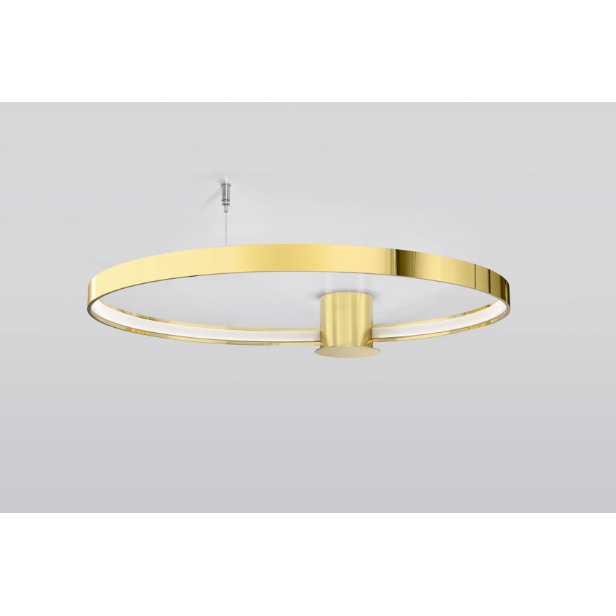 Thoro TH.252 - LED Stropna svetilka RIO LED/50W/230V CRI 90 3000K pr. 78 cm zlata