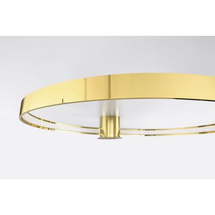 Thoro TH.252 - LED Stropna svetilka RIO LED/50W/230V CRI 90 3000K pr. 78 cm zlata