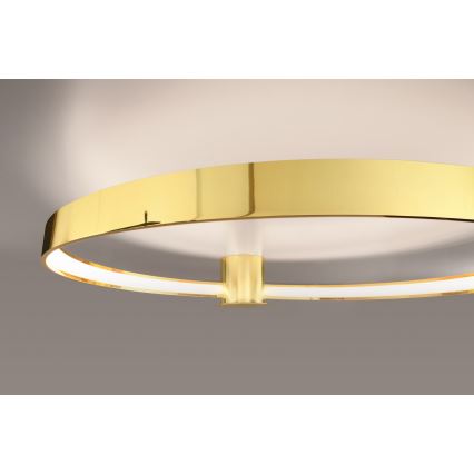 Thoro TH.252 - LED Stropna svetilka RIO LED/50W/230V CRI 90 3000K pr. 78 cm zlata