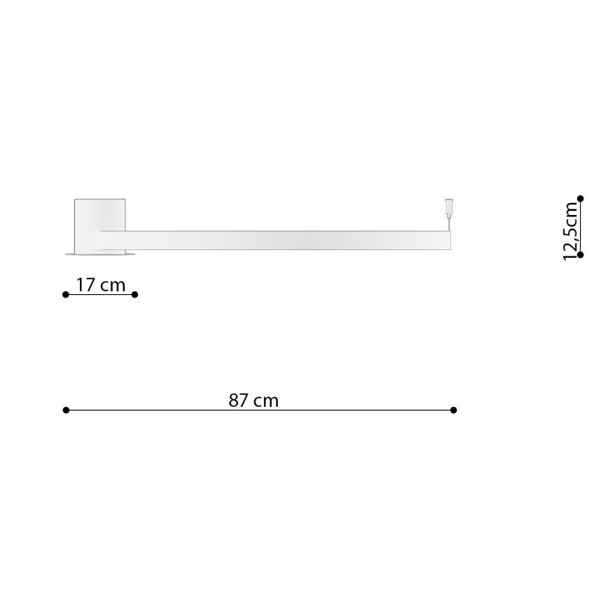 Thoro TH.252 - LED Stropna svetilka RIO LED/50W/230V CRI 90 3000K pr. 78 cm zlata