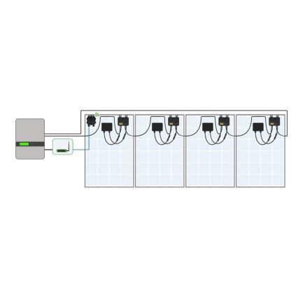Tigo TS4-A-O 700W - Optimizator sončnih kolektorjev, 1,2 m kabel, MC4