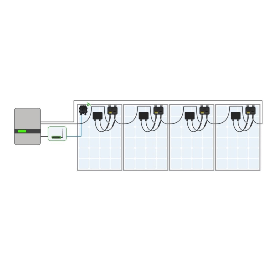 Tigo TS4-A-O 700W - Optimizator sončnih kolektorjev, 1,2 m kabel, MC4