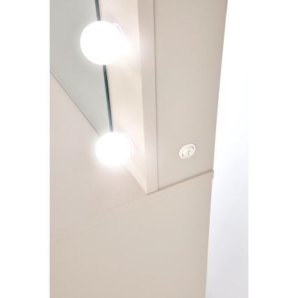 Toaletna mizica AMORIO 120x55 cm kašmir