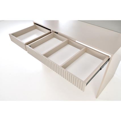Toaletna mizica AMORIO 120x55 cm kašmir