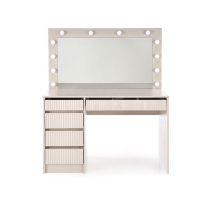 Toaletna mizica AMORIO 120x55 cm kašmir