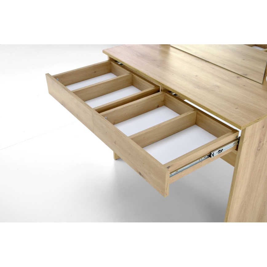 Toaletna mizica AMORIO hrast artisan