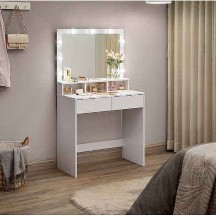 Toaletna mizica HATOR, bela