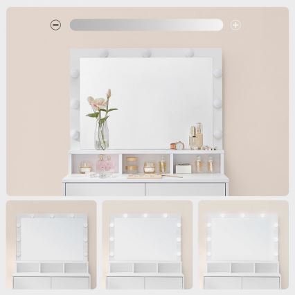 Toaletna mizica HATOR, bela