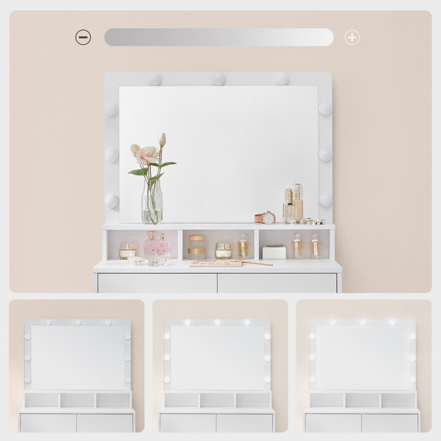 Toaletna mizica HATOR, bela