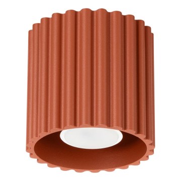 Točkovna svetilka AURA 1xGU10/10W/230V, Ø 10 cm, oranžna