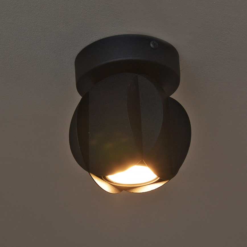 Točkovna svetilka GAMBIT 1xGU10/10W/230V črna