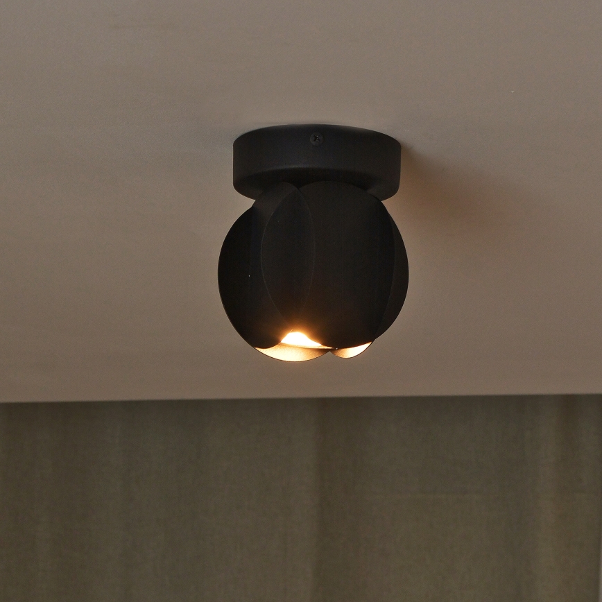 Točkovna svetilka GAMBIT 1xGU10/10W/230V črna