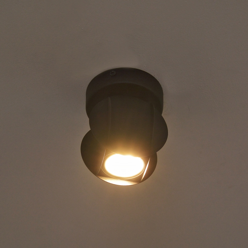 Točkovna svetilka GAMBIT 1xGU10/10W/230V črna