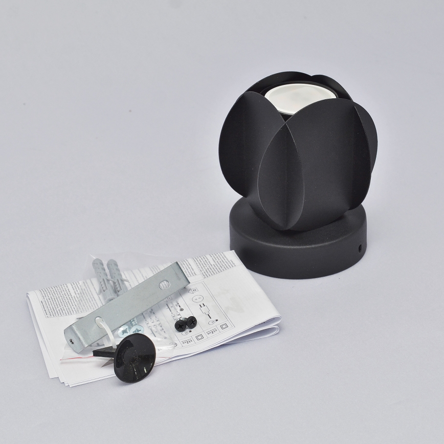 Točkovna svetilka GAMBIT 1xGU10/10W/230V črna