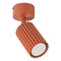 Točkovna svetilka KARBON 1xGU10/10W/230V oranžna