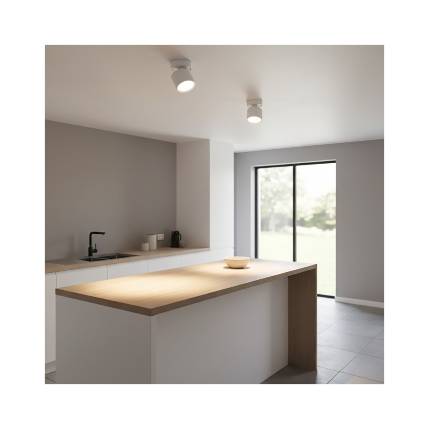 Točkovna svetilka OH12F 1xGX53/35W/230V 8,5 cm bela