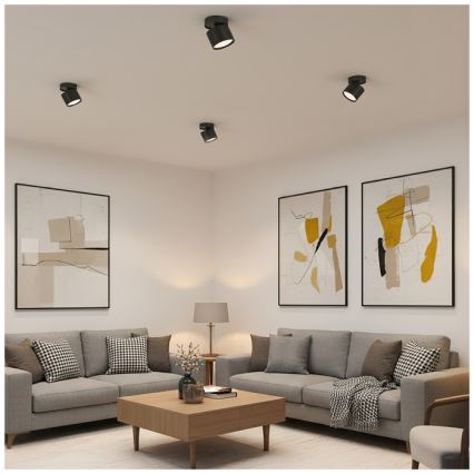 Točkovna svetilka OH12F 1xGX53/35W/230V 8,5 cm črna