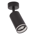 Točkovna svetilka PIPE 1xGU10/10W/230V črna