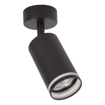 Točkovna svetilka PIPE 1xGU10/10W/230V črna
