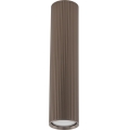 Točkovna svetilka TUNE L 1xGU10/10W/230V 24 cm rjava