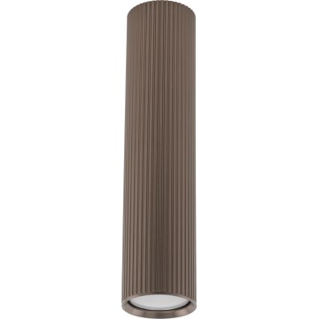 Točkovna svetilka TUNE L 1xGU10/10W/230V 24 cm rjava